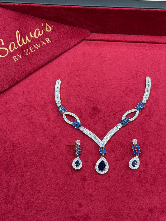 BLUE SAPHIRE ITALIAN SET