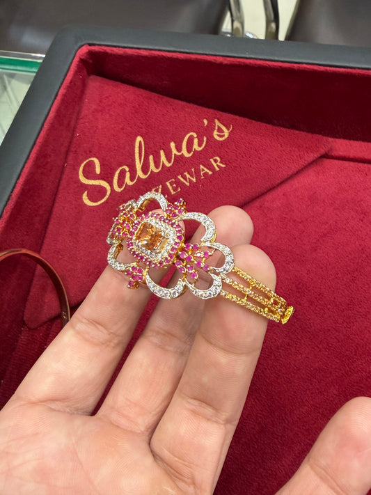 925 (CHANDI) SHAMPION PINK STONE